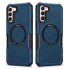 For Samsung Galaxy S22+ 5G MagSafe Shockproof Armor Phone Case(Dark Blue) - 1