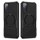 For Samsung Galaxy S20 FE MagSafe Shockproof Armor Phone Case(Black) - 1