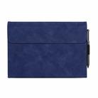 For Microsoft Surface Pro 9 / Surface Pro 10 Sheepskin All-Inclusive Shockproof Protective Case(Blue) - 1