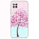 For Huawei P40 Lite Shockproof Painted Transparent TPU Protective Case(Butterfly Tree) - 1