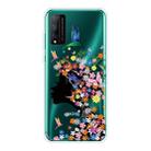 For Huawei Honor Play 4T Pro Shockproof Painted Transparent TPU Protective Case(Flower Girl) - 1