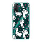 For Huawei Honor Play 4T Pro Shockproof Painted Transparent TPU Protective Case(Alpaca) - 1