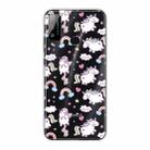 For Huawei Honor Play 4T Shockproof Painted Transparent TPU Protective Case(Horse) - 1