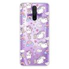 For Xiaomi Redmi K30 Shockproof Painted Transparent TPU Protective Case(Horse) - 1