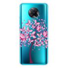 For Xiaomi Redmi K30 Pro Shockproof Painted Transparent TPU Protective Case(Butterfly Tree) - 1