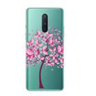 For OnePlus 8 Shockproof Painted Transparent TPU Protective Case(Butterfly Tree) - 1