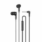 hoco M102 3.5mm Ingenious Universal Earphones with Microphone(Black) - 1