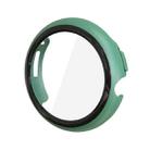 For Google Pixel Watch Tempered Glass Film PC Watch Case(Green) - 1