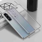 For Samsung Galaxy S23 5G Electroplated Frosted Phone Case(Silver) - 1