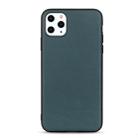 For iPhone 11 Pro Max Lambskin Texture Protective Case(Green) - 1