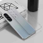 For Samsung Galaxy S23 5G Electroplated Transparent Phone Case - 1