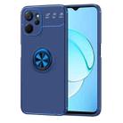 For Realme 10 5G Metal Ring Holder TPU Phone Case(Blue) - 1