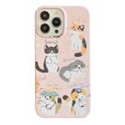 For iPhone 11 Pro Max Cartoon Film Craft Hard PC Phone Case(Cute Cats) - 1