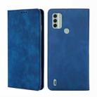 For Nokia C31 Skin Feel Magnetic Horizontal Flip Leather Phone Case(Blue) - 1