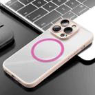 For iPhone 14 Skyship TPU Soft Magsafe Phone Case(Pink) - 1