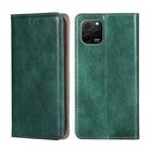 For Huawei nova Y61 Gloss Oil Solid Color Magnetic Leather Phone Case(Green) - 1