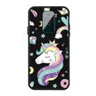 For Xiaomi Redmi Note 9 Pattern Printing Embossment TPU Mobile Case(Candy Unicorn) - 1