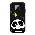 For Xiaomi Redmi Note 9s Pattern Printing Embossment TPU Mobile Case(Dummy Bear) - 1