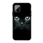 For Xiaomi MI 10 Lite Pattern Printing Embossment TPU Mobile Case(Whiskered cat) - 1