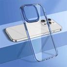 For iPhone 14 Pro Max wlons Crystal Clear Phone Case(Sierra Blue) - 1