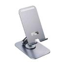 hoco PH50 Plus Ivey Dual Axis Rotating Metal Tablet Desktop Holder(Metal Grey) - 1