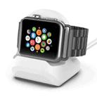 For Apple Watch Smart Watch Silicone Charging Stand Without Charger(White) - 1