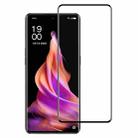 For OPPO Reno9 3D Curved Edge Full Screen Tempered Glass Film - 1