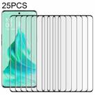 For OPPO Reno9 Pro+ 25pcs 3D Curved Edge Full Screen Tempered Glass Film - 1