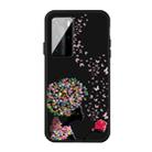 For Huawei P40 Pattern Printing Embossment TPU Mobile Case(Corolla Girl) - 1