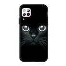 For Huawei P40 Lite Pattern Printing Embossment TPU Mobile Case(Whiskered cat) - 1