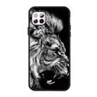 For Huawei P40 Lite Pattern Printing Embossment TPU Mobile Case(Lion) - 1