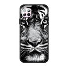 For Huawei P40 Lite Pattern Printing Embossment TPU Mobile Case(White Tiger) - 1