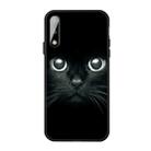 For Huawei P40 Lite E Pattern Printing Embossment TPU Mobile Case(Whiskered cat) - 1