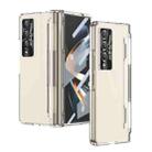 For Samsung Galaxy Z Fold4 Integrated Full Coverage Phone Case with Hinge(Transparent) - 1