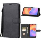 For ZTE Blade A52 Lite Leather Phone Case(Black) - 1