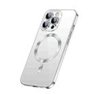 For iPhone 13 Pro Max SULADA Plating TPU Shockproof Phone Soft Case(Silver) - 1