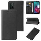 For Motorola Moto G30/G20/G10 4G Magnetic Closure Leather Phone Case(Black) - 1