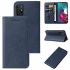 For Motorola Moto G30/G20/G10 4G Magnetic Closure Leather Phone Case(Blue) - 1