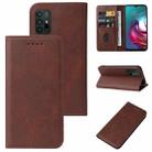 For Motorola Moto G30/G20/G10 4G Magnetic Closure Leather Phone Case(Brown) - 1