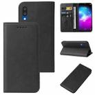 For ZTE Blade A51 Lite/A5 2020 Magnetic Closure Leather Phone Case(Black) - 1
