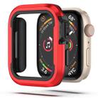 For Apple Watch Ultra 49mm Aluminum Alloy + TPU 2 in 1 Protective Case(Red) - 1