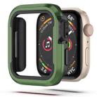 For Apple Watch Series 8 / 7 41mm Aluminum Alloy + TPU 2 in 1 Protective Case(Green) - 1