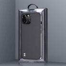 For iPhone 13 Pro Carbon Fiber Kevlar Phone Case(Ocean Blue) - 6