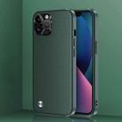 For iPhone 11 Carbon Fiber Kevlar Phone Case(Army Green) - 1