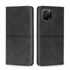 For Huawei nova Y61 Cow Texture Magnetic Leather Phone Case(Black) - 1