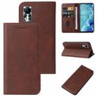 For Infinix Hot 11s NFC Magnetic Closure Leather Phone Case(Brown) - 1