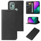 For Infinix Hot 10 Play/Smart 5 India Magnetic Closure Leather Phone Case(Black) - 1