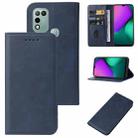 For Infinix Hot 10 Play/Smart 5 India Magnetic Closure Leather Phone Case(Blue) - 1