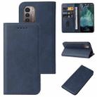 For Nokia G21/G11 Magnetic Closure Leather Phone Case(Blue) - 1