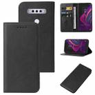 For TCL 10 SE Magnetic Closure Leather Phone Case(Black) - 1